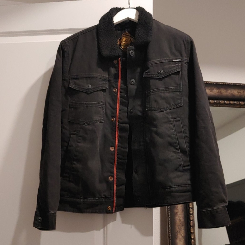 Hacienda Sherpa denim jacket